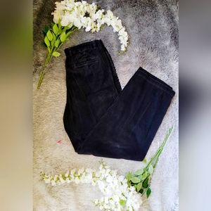 Vintage Lord & Taylor Corduroy Black Pants Mens size 36/32